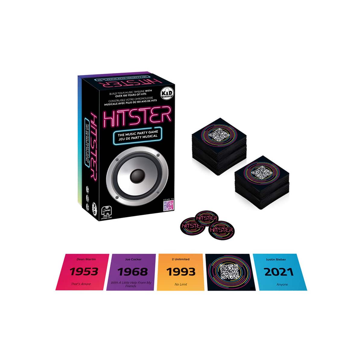 Jeu Hitster party musical