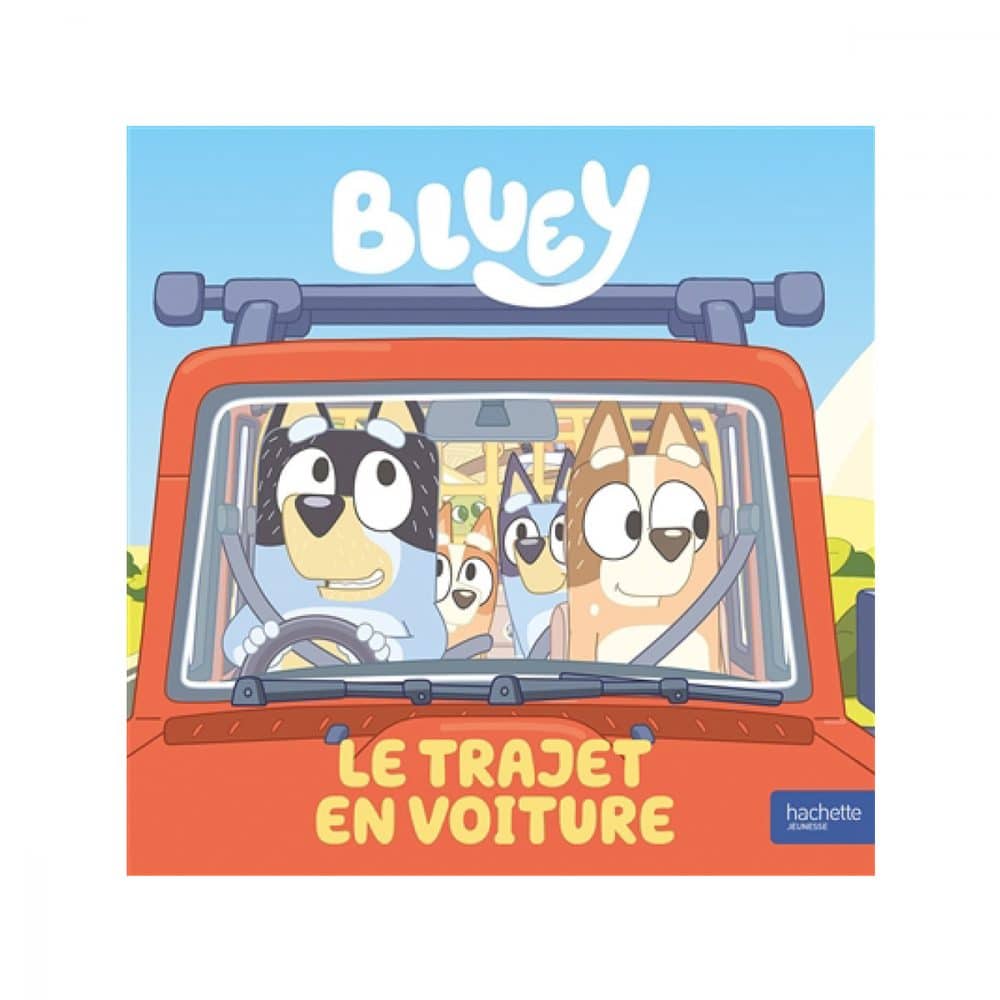 Bluey Le trajet en voiture
