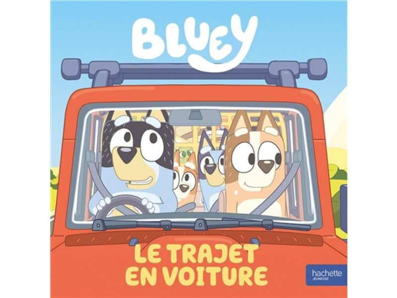Bluey Le trajet en voiture