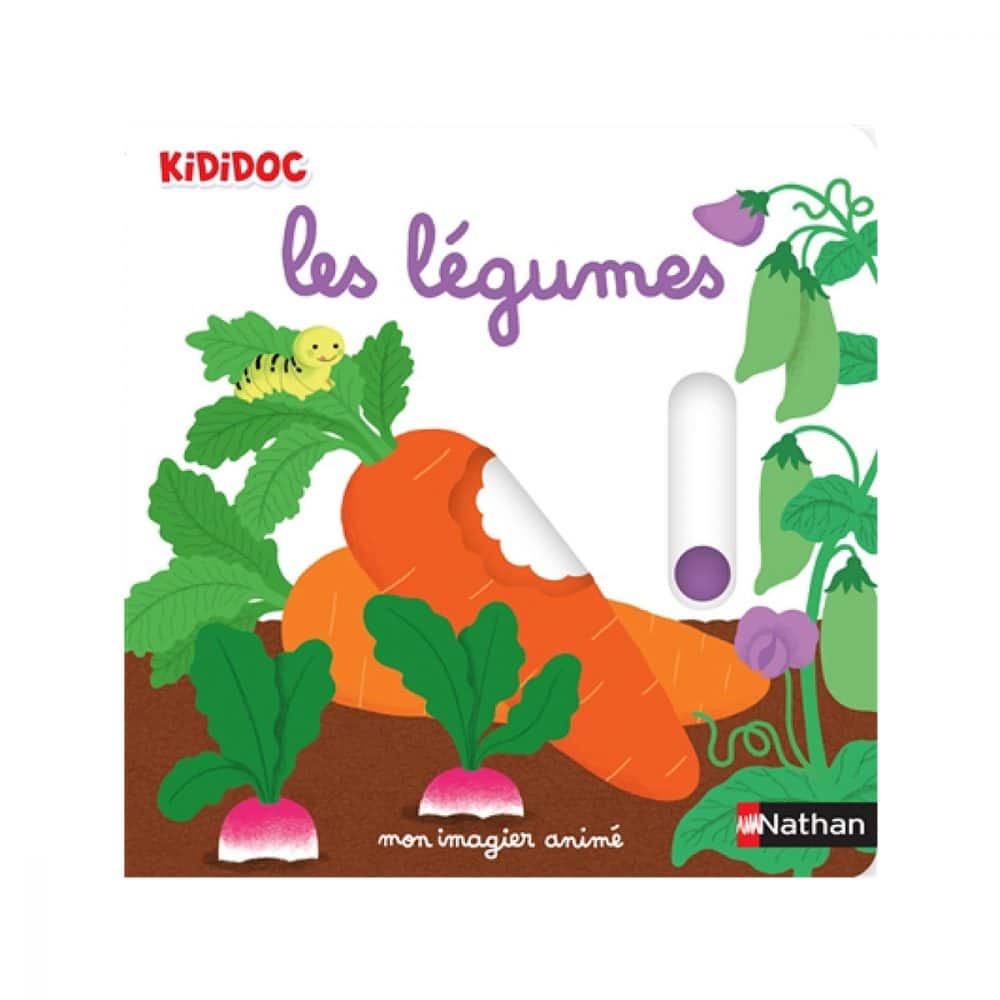 Mon imagier animé Les légumes