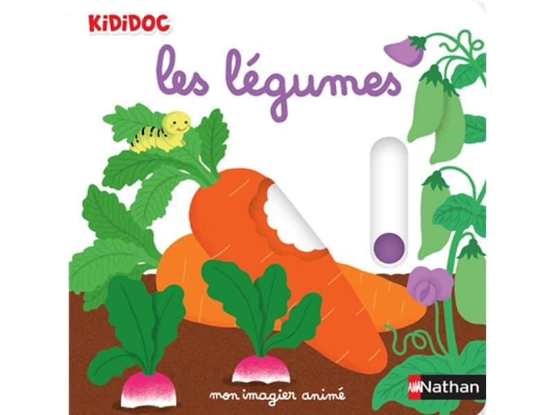 Mon imagier animé Les légumes