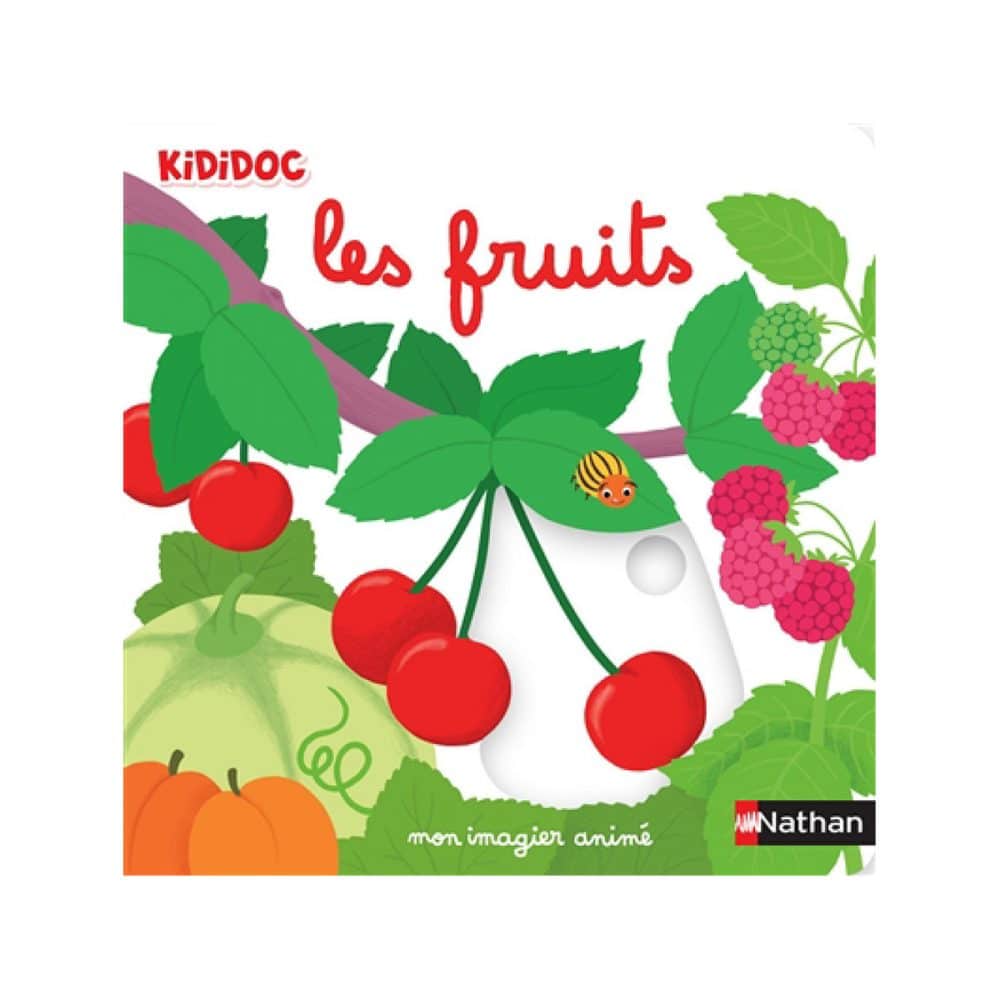 Mon imagier animé Les fruits