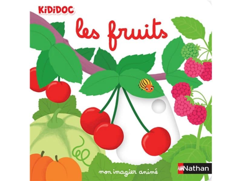 Mon imagier animé Les fruits