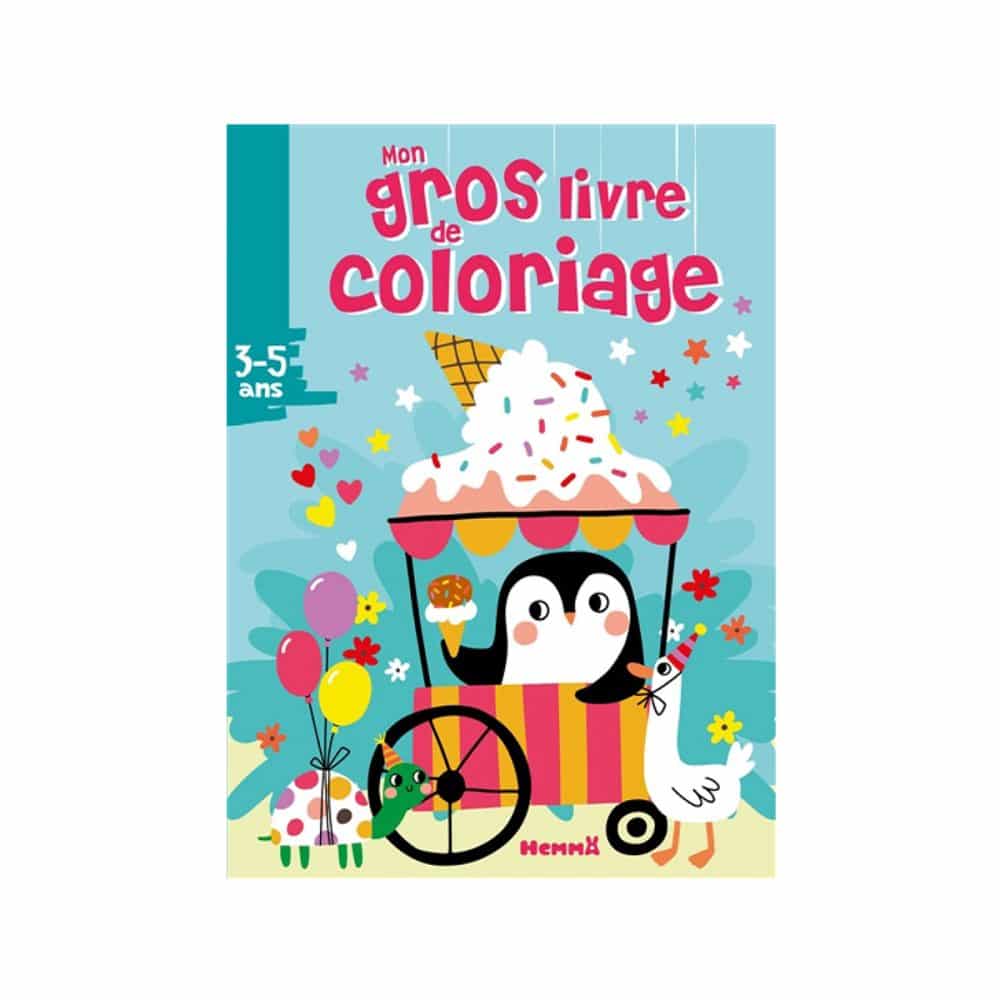 Mon gros livre de coloriage Pingouin