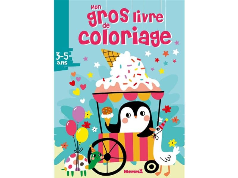 Mon gros livre de coloriage Pingouin