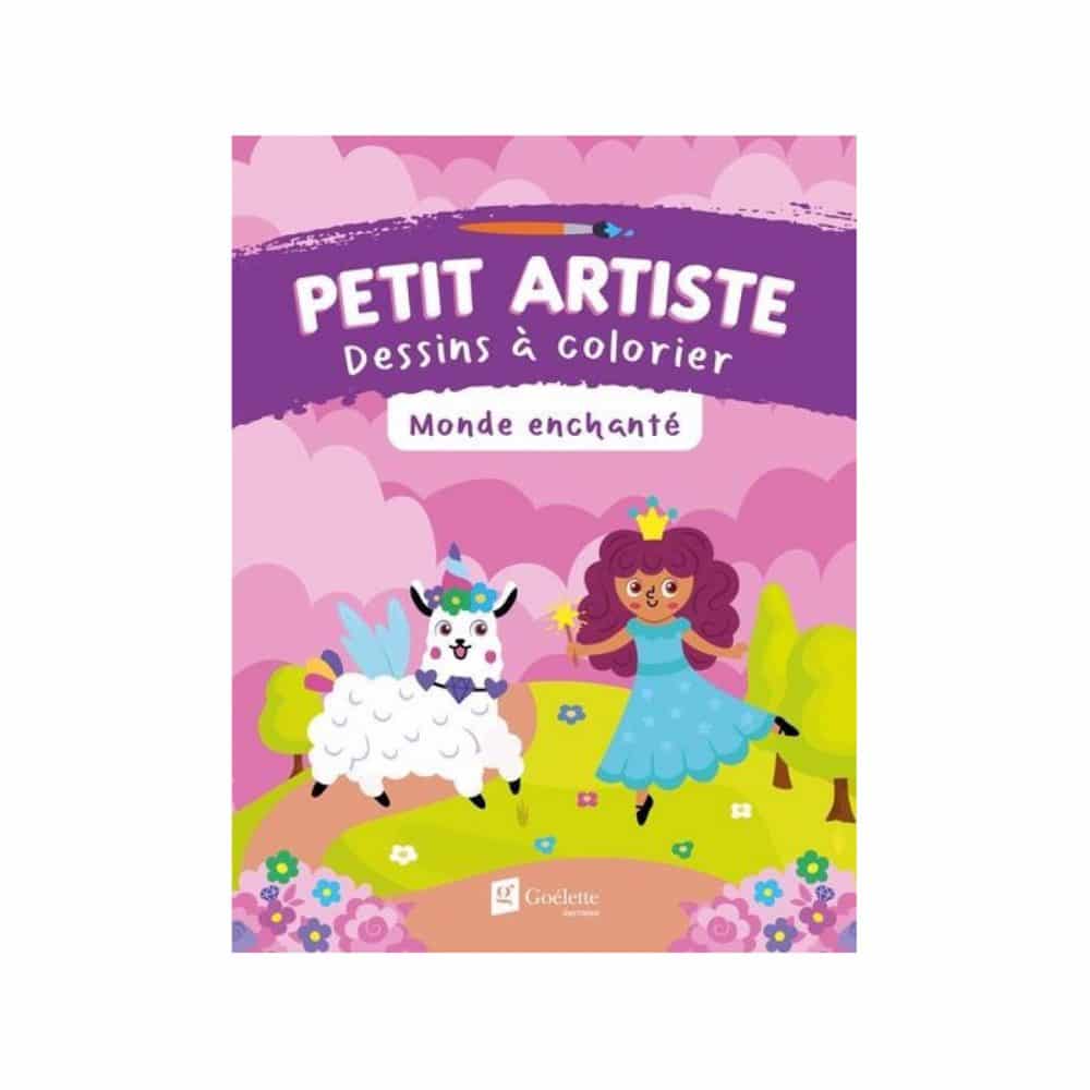 Petit artiste Dessins à colorier Monde enchanté
