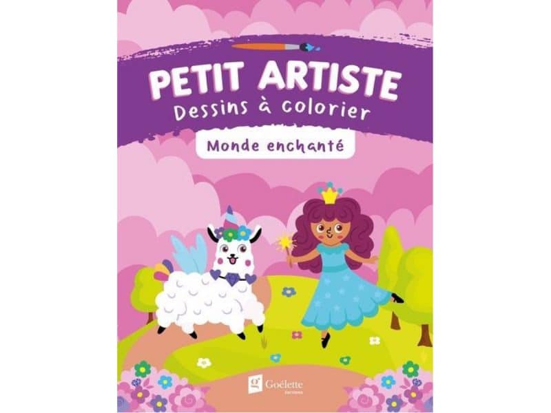 Petit artiste Dessins à colorier Monde enchanté