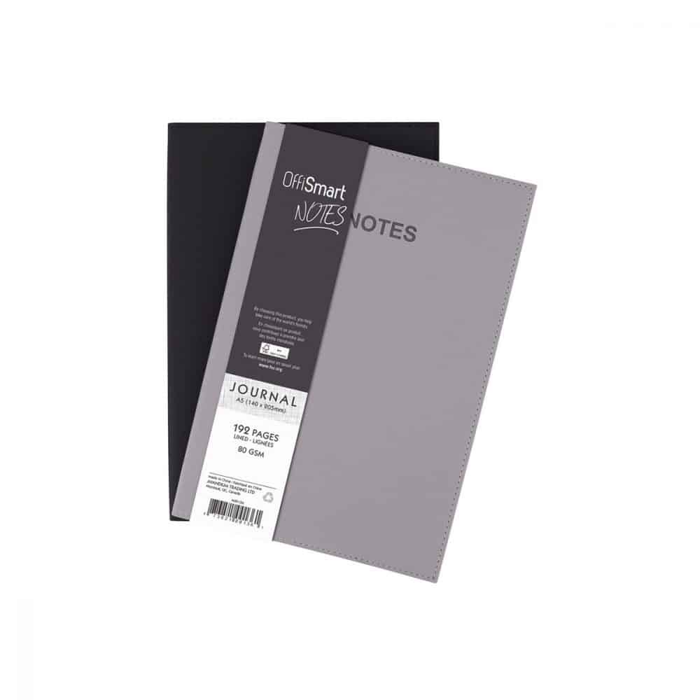 Journal simili-cuir ligné 5,8 x 8,3  192 pages