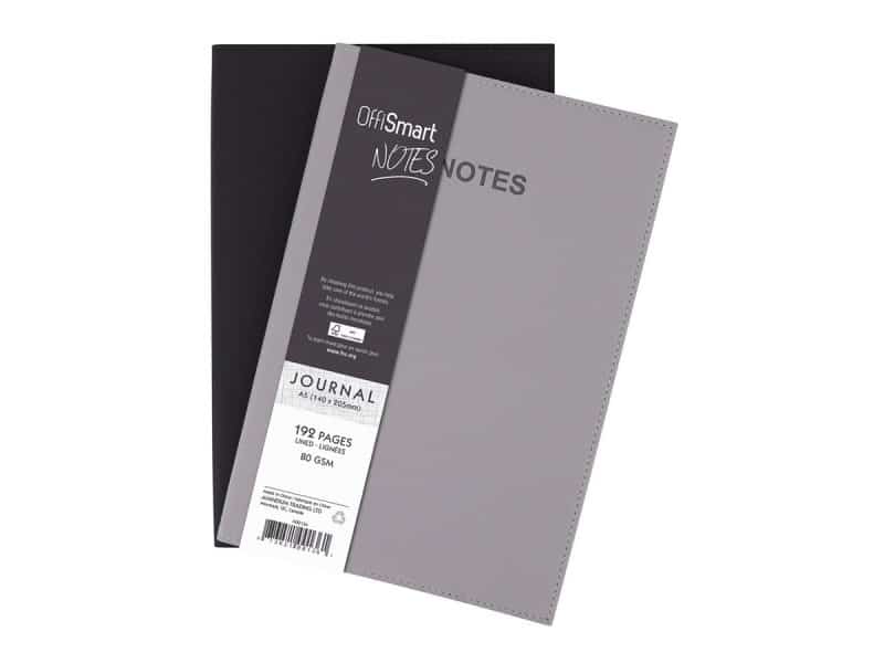 Journal simili-cuir ligné 5,8 x 8,3  192 pages