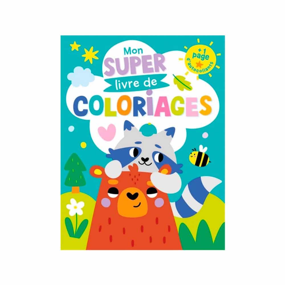Mon super livre de coloriages