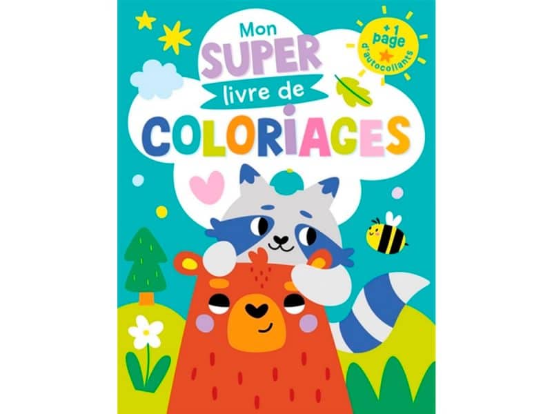 Mon super livre de coloriages
