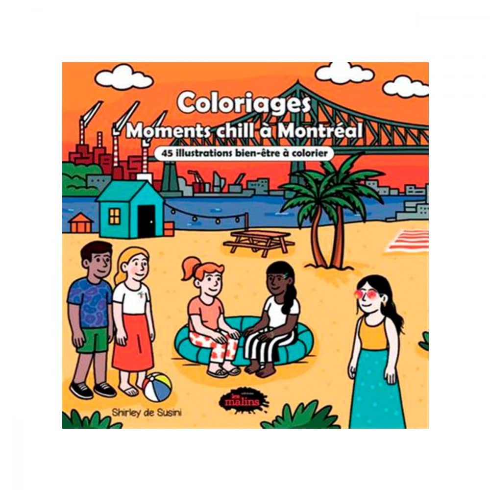 Coloriages Moments chill à Montréal