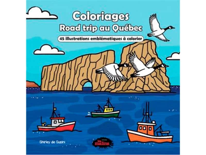 Coloriages Road trip au Québec