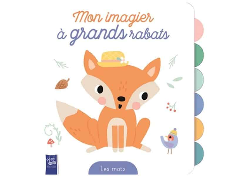Mon imagier à grands rabats Les mots