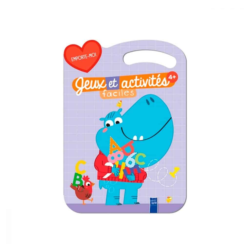 Jeux activités facile 4+ Hippopotame