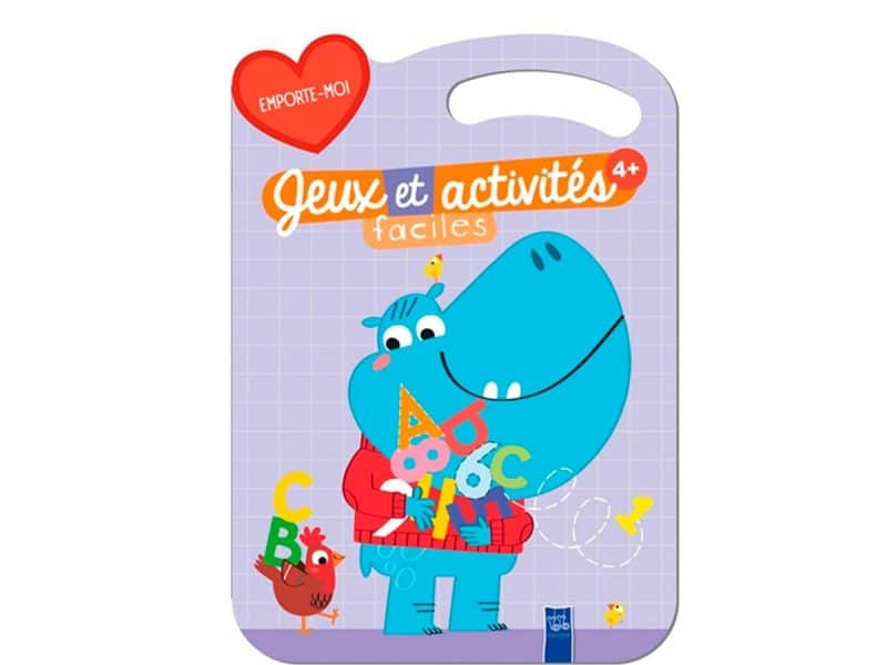 Jeux activités facile 4+ Hippopotame