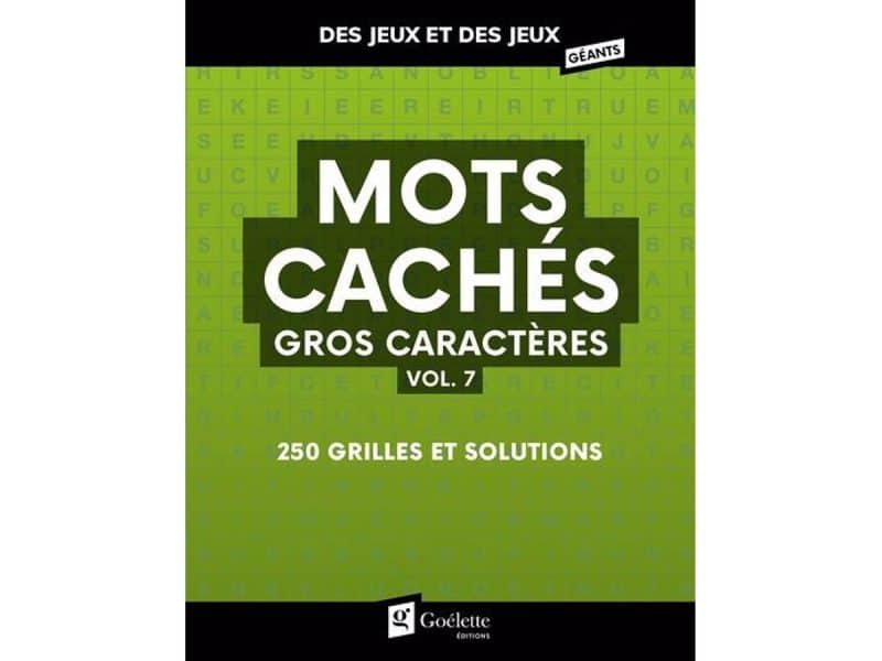 Mots cachés Gros caractères vol.7