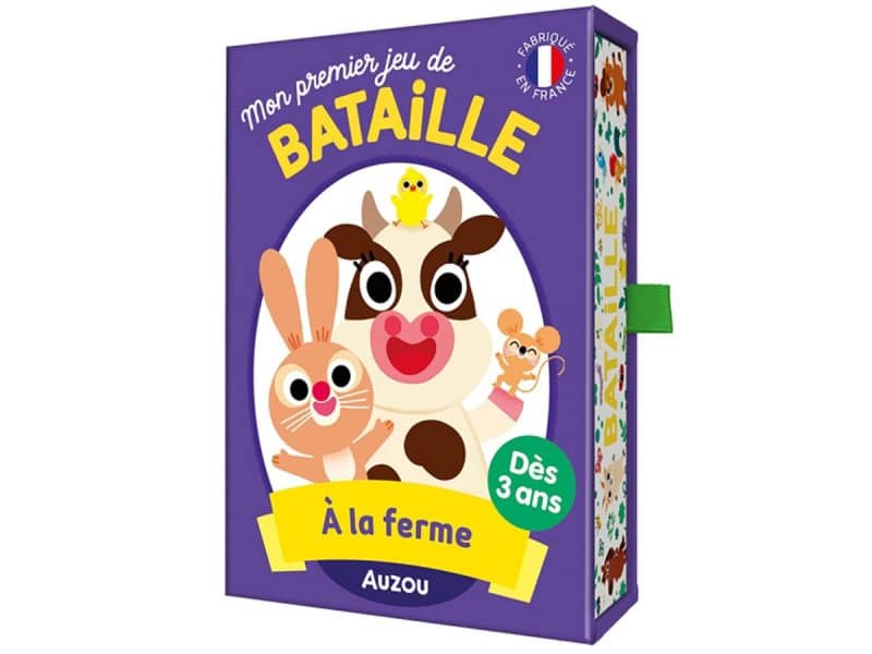 Mon premier jeu de bataille À la ferme 3+