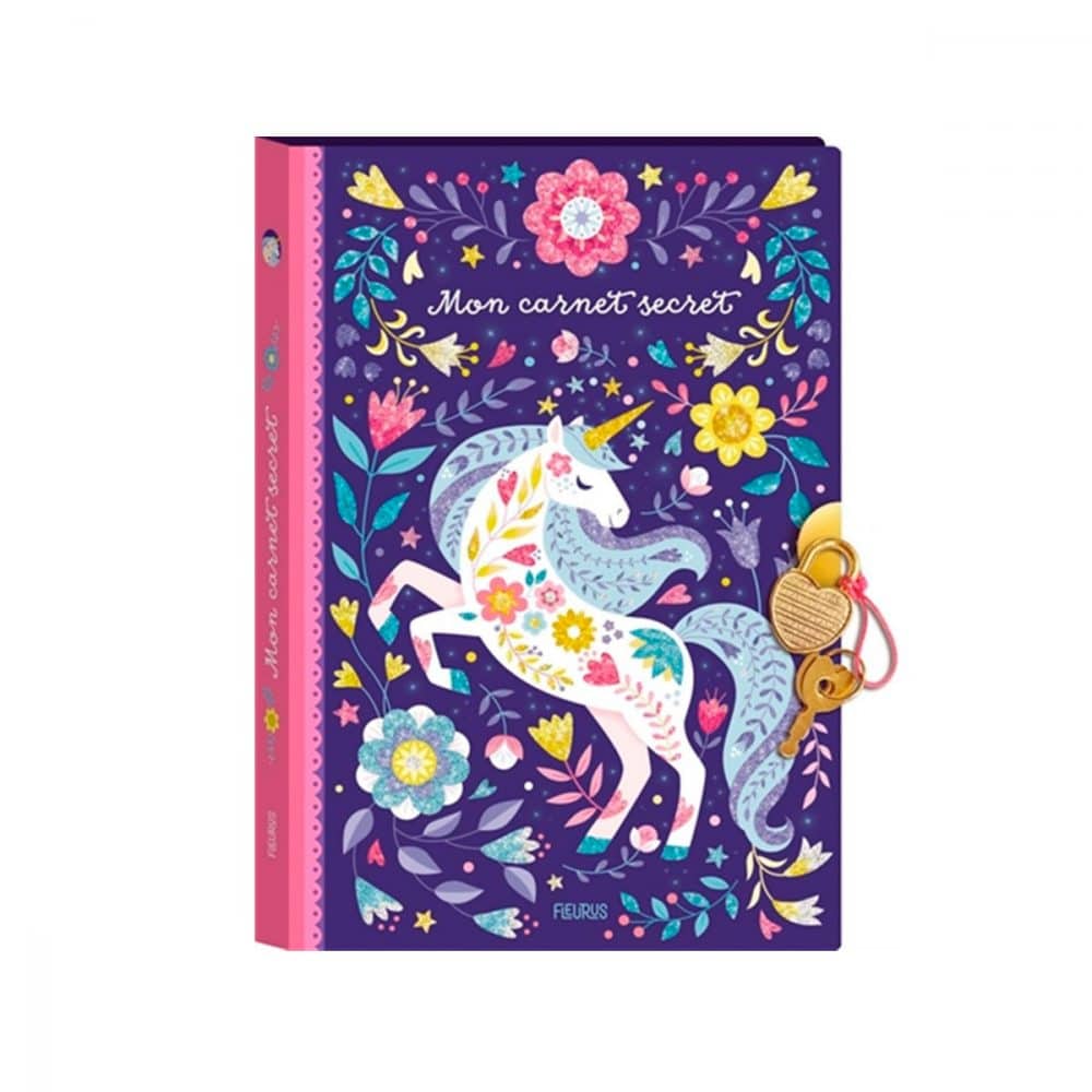 Mon carnet secret Licornes