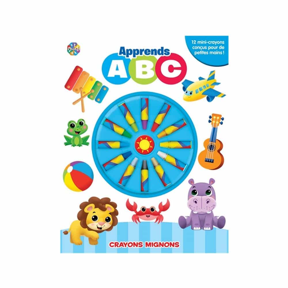 Apprends ABC Crayons mignons