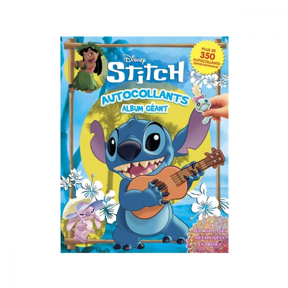 Stitch Autocollants Album géant