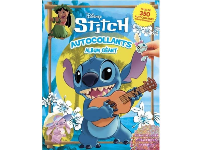 Stitch Autocollants Album géant