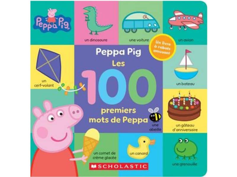 Peppa Pig Les 100 premiers mots de Peppa