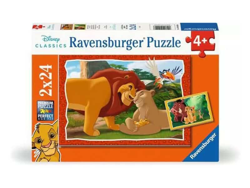 Casse-tête Mufasa Le Roi lion 2 x 24 pces