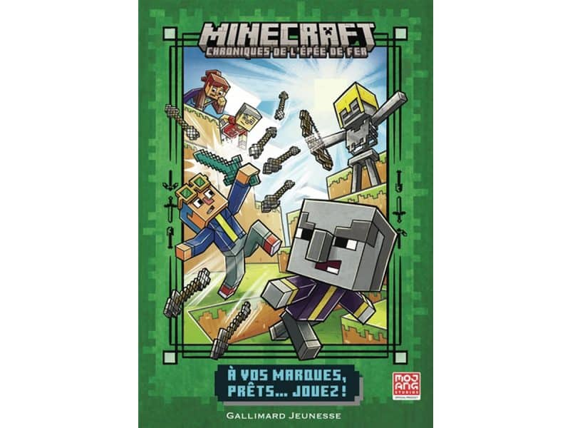 Livre Minecraft Croniques de l'épée de fer