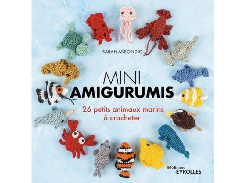 Mini Amigurumis 26 petits animaux marins