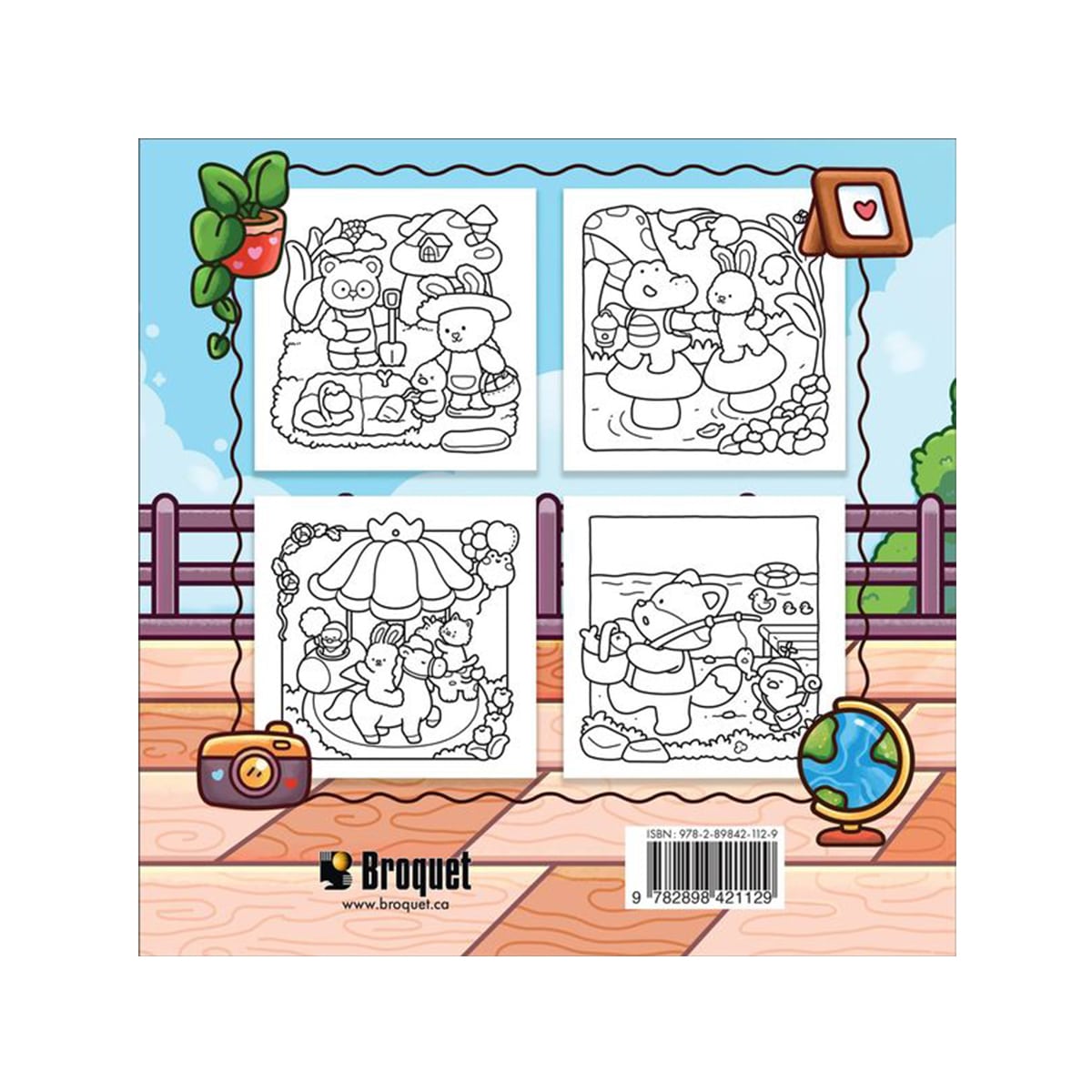 Mignons à croquer Coloriages réconfortants – Image 2