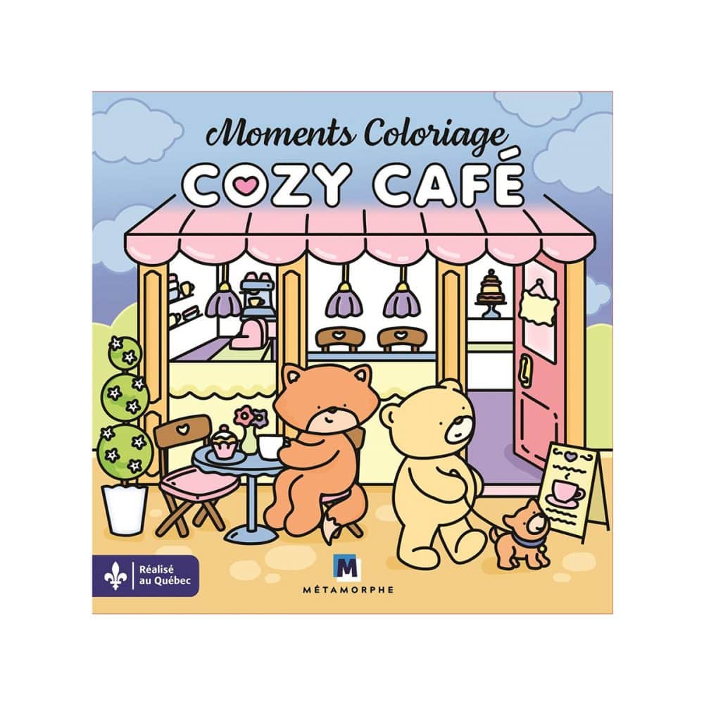 Moments coloriages Cozy café