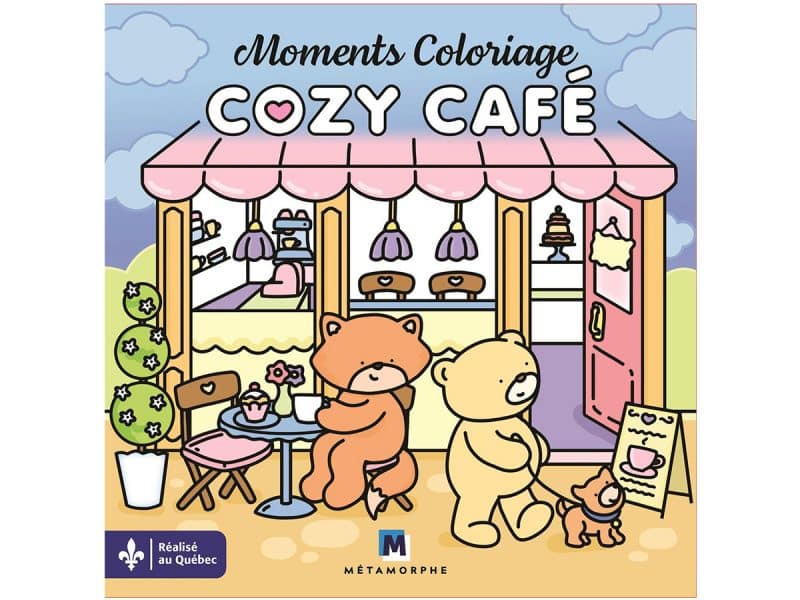 Moments coloriages Cozy café