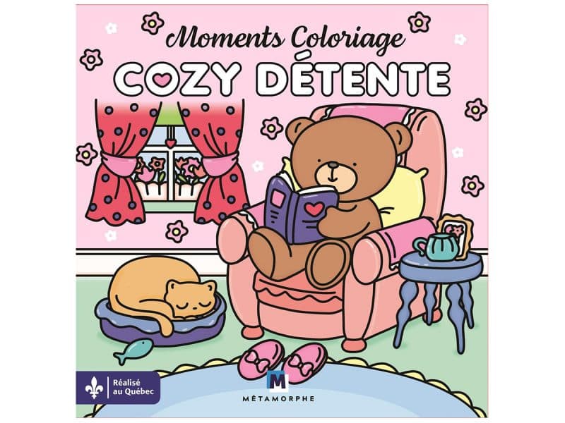 Moments coloriages Cozy détente