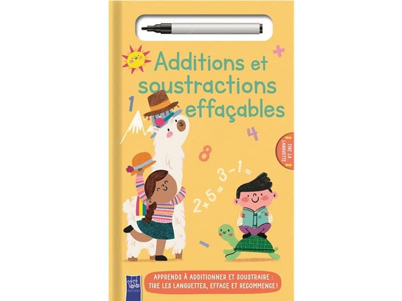 Additions et soustractions effaçable