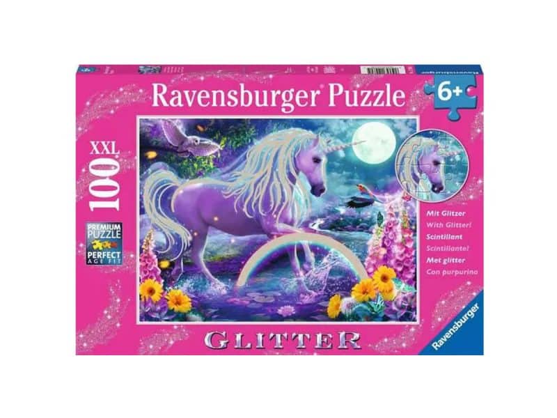 Casse-tête Glitter unicorn 100pces