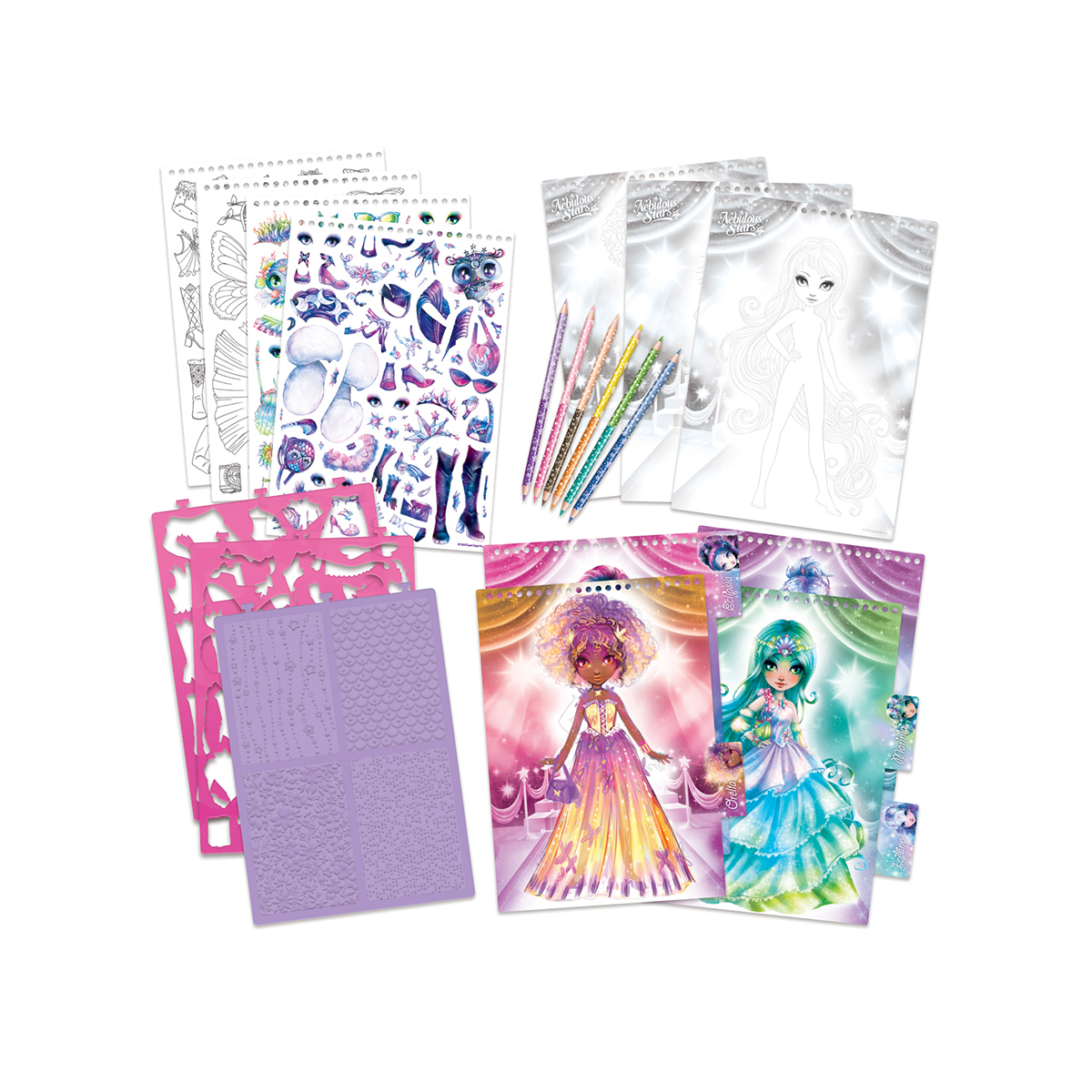 Carnet de croquis créatif Bal Astral Nebulous Stars – Image 2