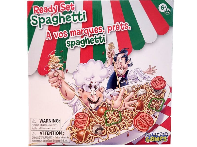 Jeu À vos marques, prêts, spaghetti
