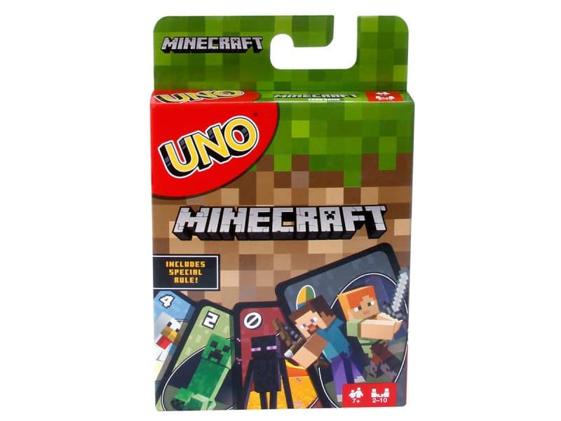 Jeu Uno Minecraft