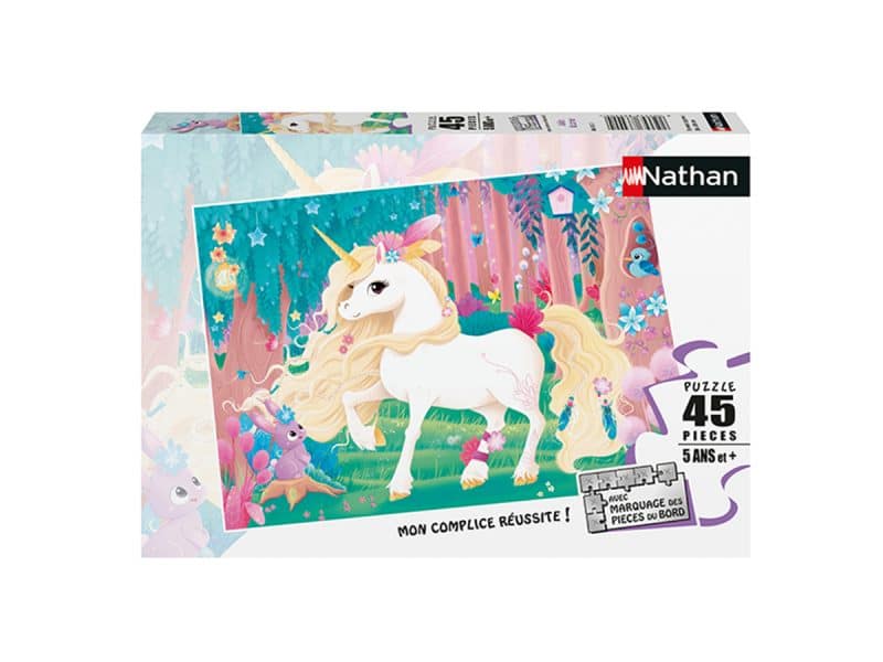 Casse-tête Jolie licorne 45 pces