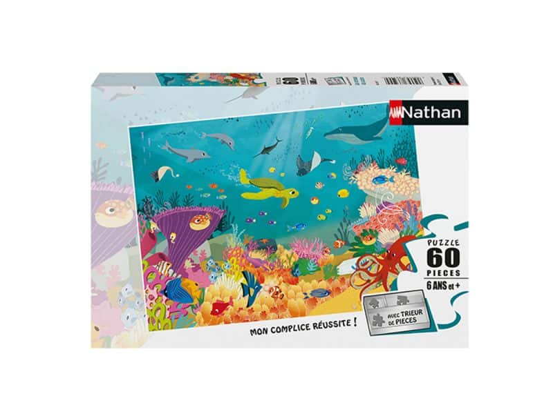 Casse-tête Les animaux des océans 60 pces