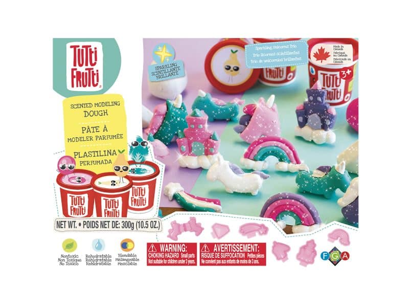 Tutti Frutti Trio Licornes Scintillantes