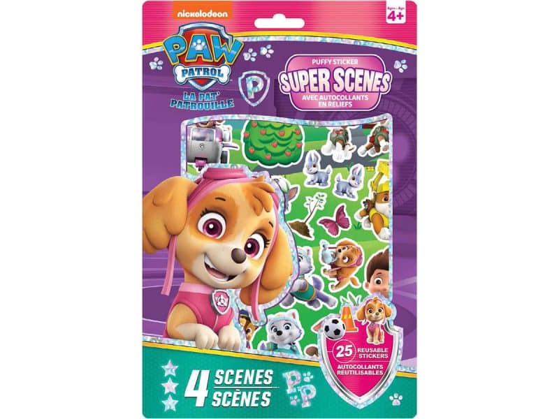 Super scène Pat' Patrouille Mauve