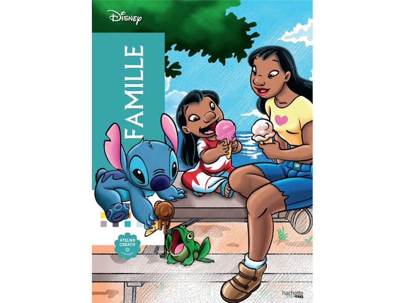 Coloriages Mystères Disney famille