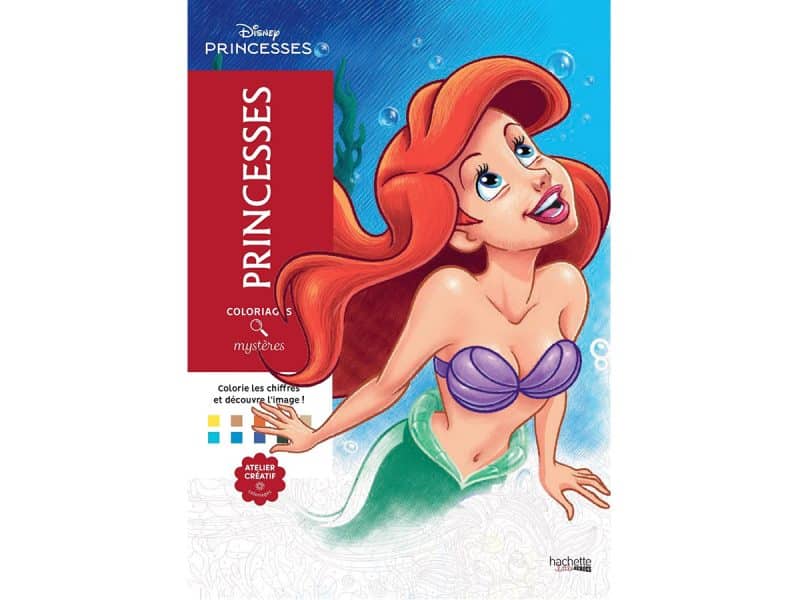 Coloriages Mystères Disney Princesses
