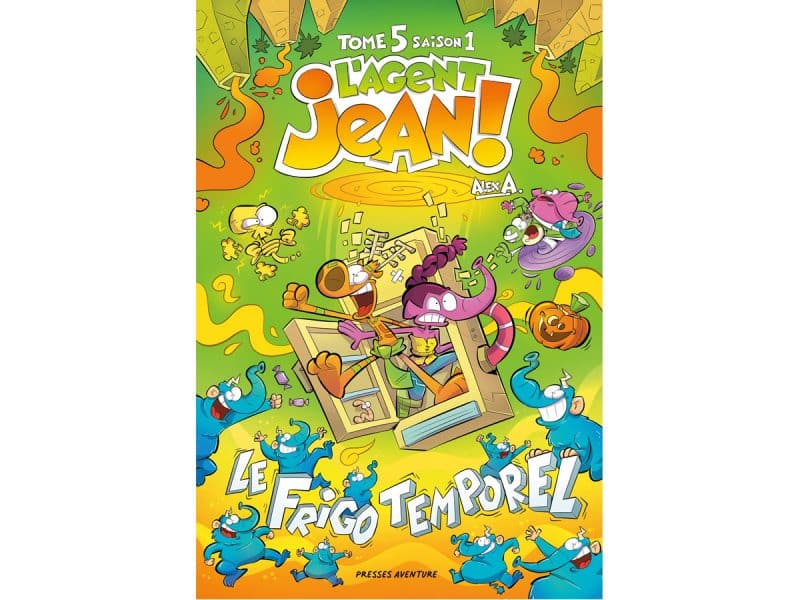 L'Agent Jean Saison 1 Tome 5 Le frigo temporel