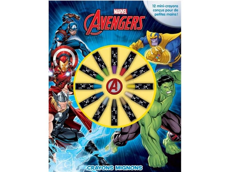Avengers crayons mignons