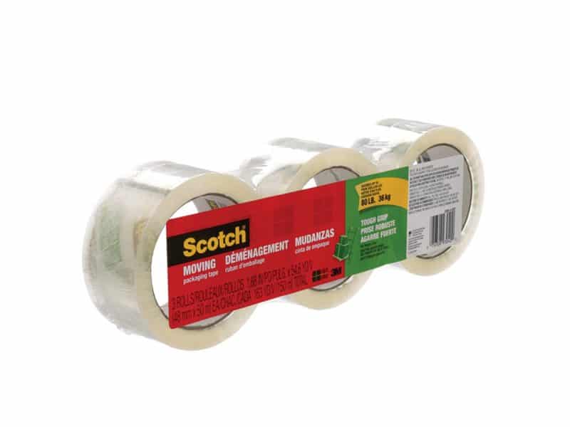 3M - Ruban d'emballage Scotch pqt /3