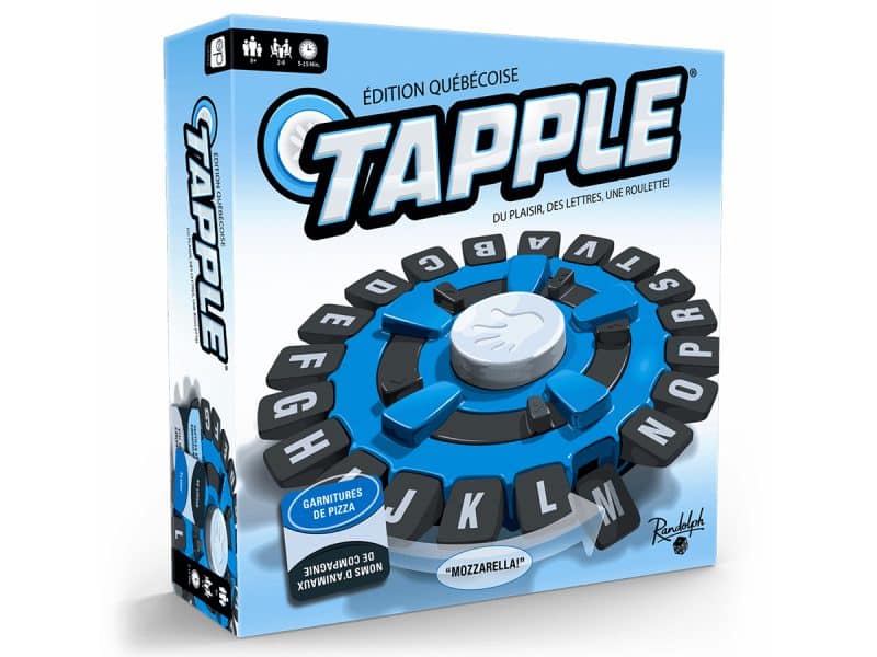 Jeu Tapple Edition Quebecoise