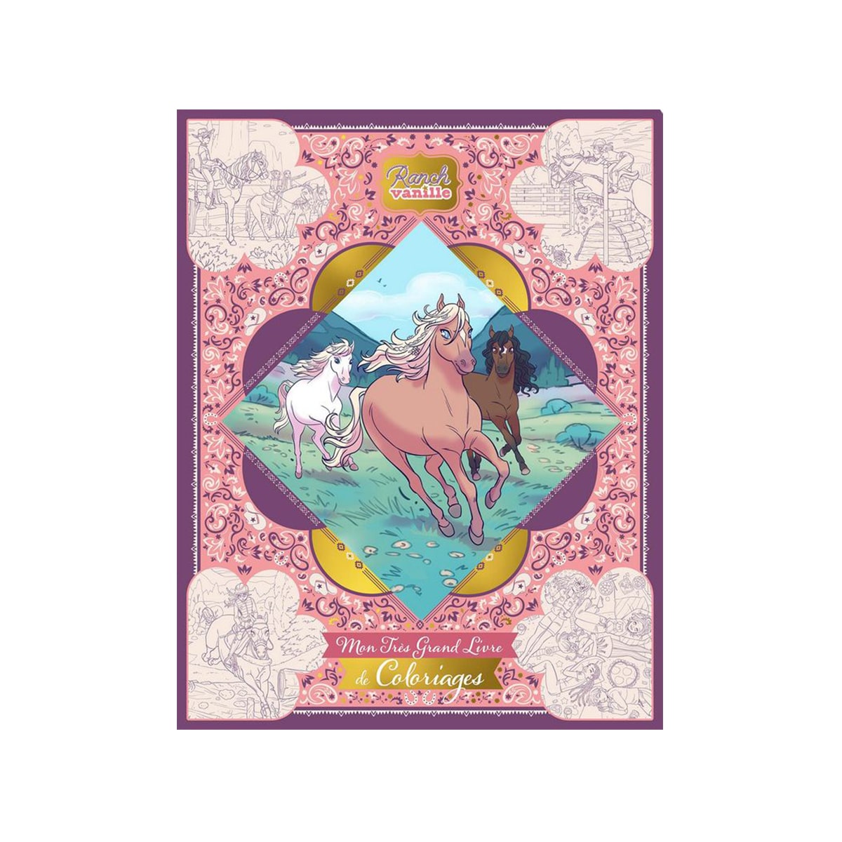 Ranch Vanille Mon très grand livre de coloriages